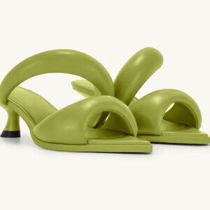 NWOB | JW PEI | Sara Mule Lime Green | 38 and 39